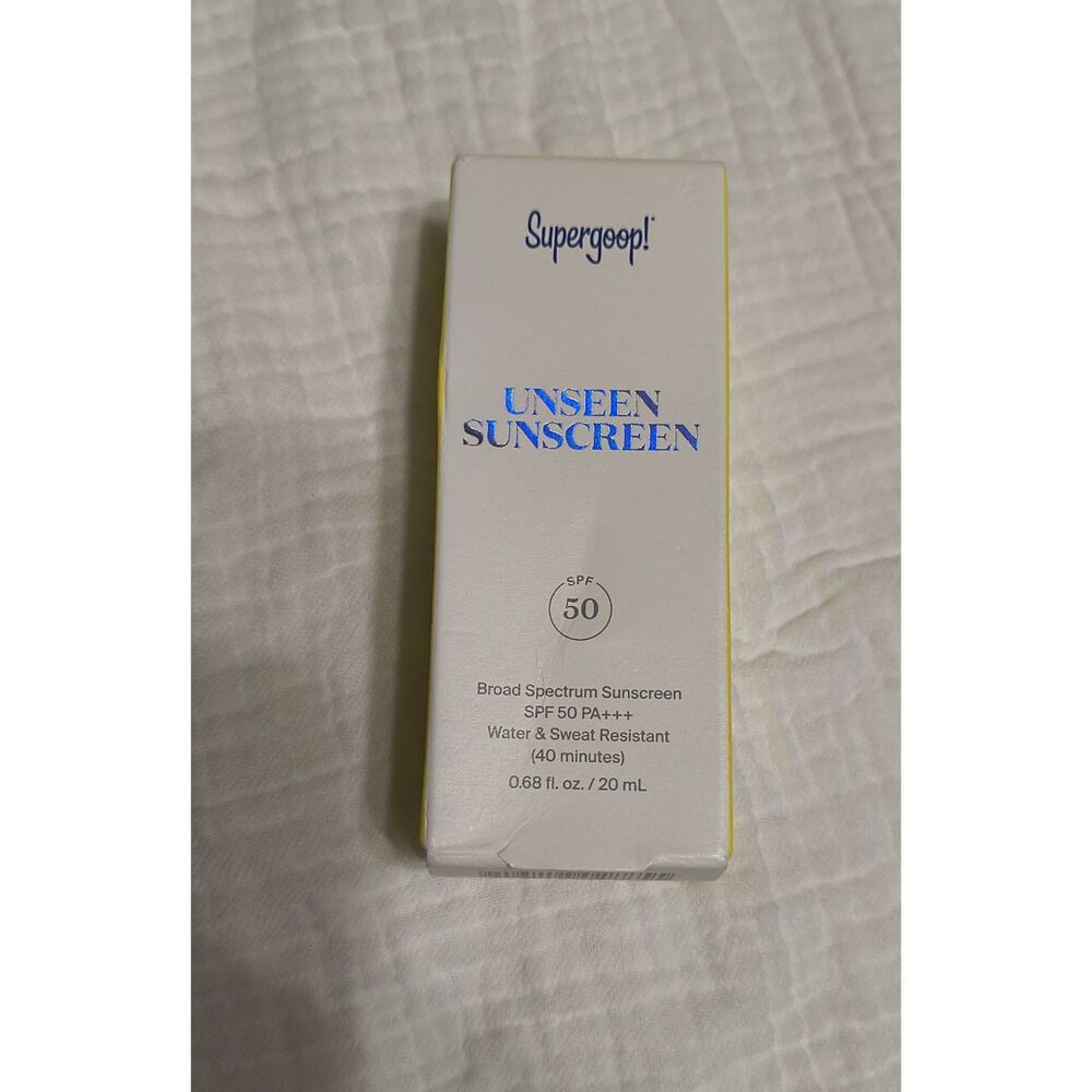 Supergoop unseen sunscreen